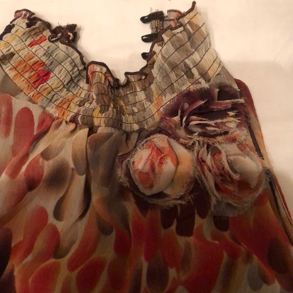 iZ Byer California Sleeveless Turtle neck blouse M - Picture 2 of 8